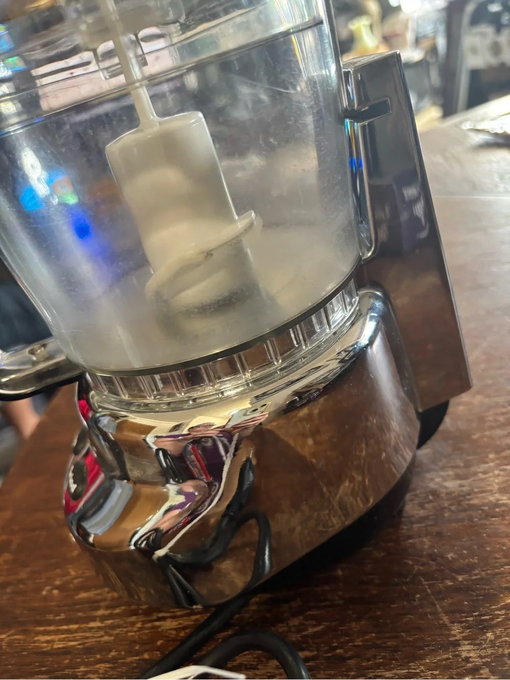 Cuisinart Chrome Mini Food Chopper with Black Handle